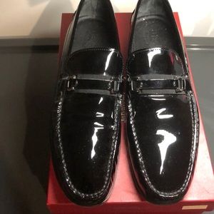 Men’s Salvatore Ferragamo Black patent Calf Shoes